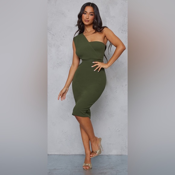 PrettyLittleThing Dresses & Skirts - NWT Olive Green dress